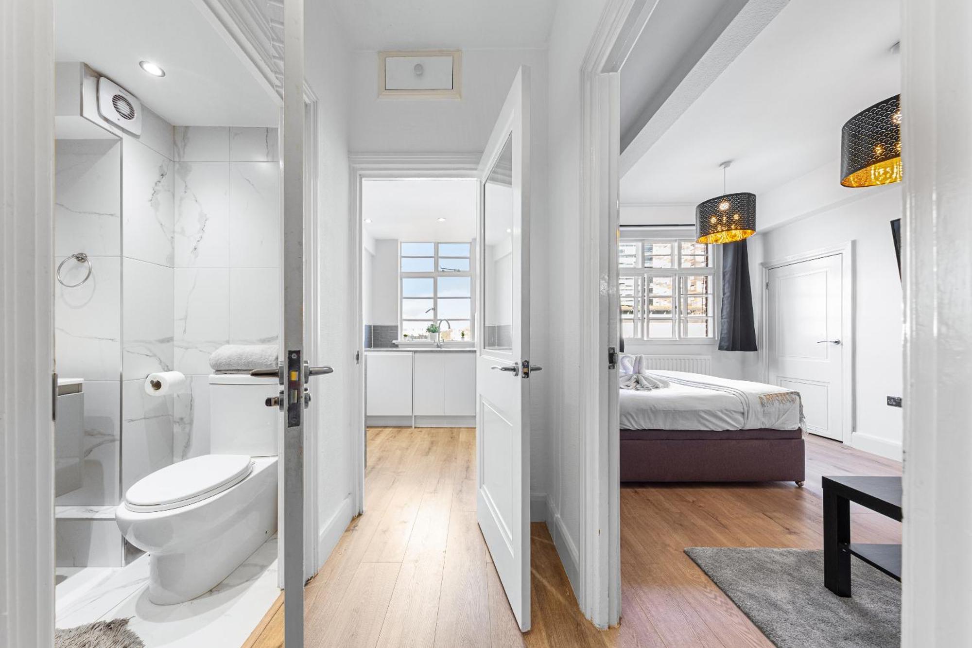 Central London Luxury, Relaxing Apartment! 2 Mins From Paddington Station! ภายนอก รูปภาพ