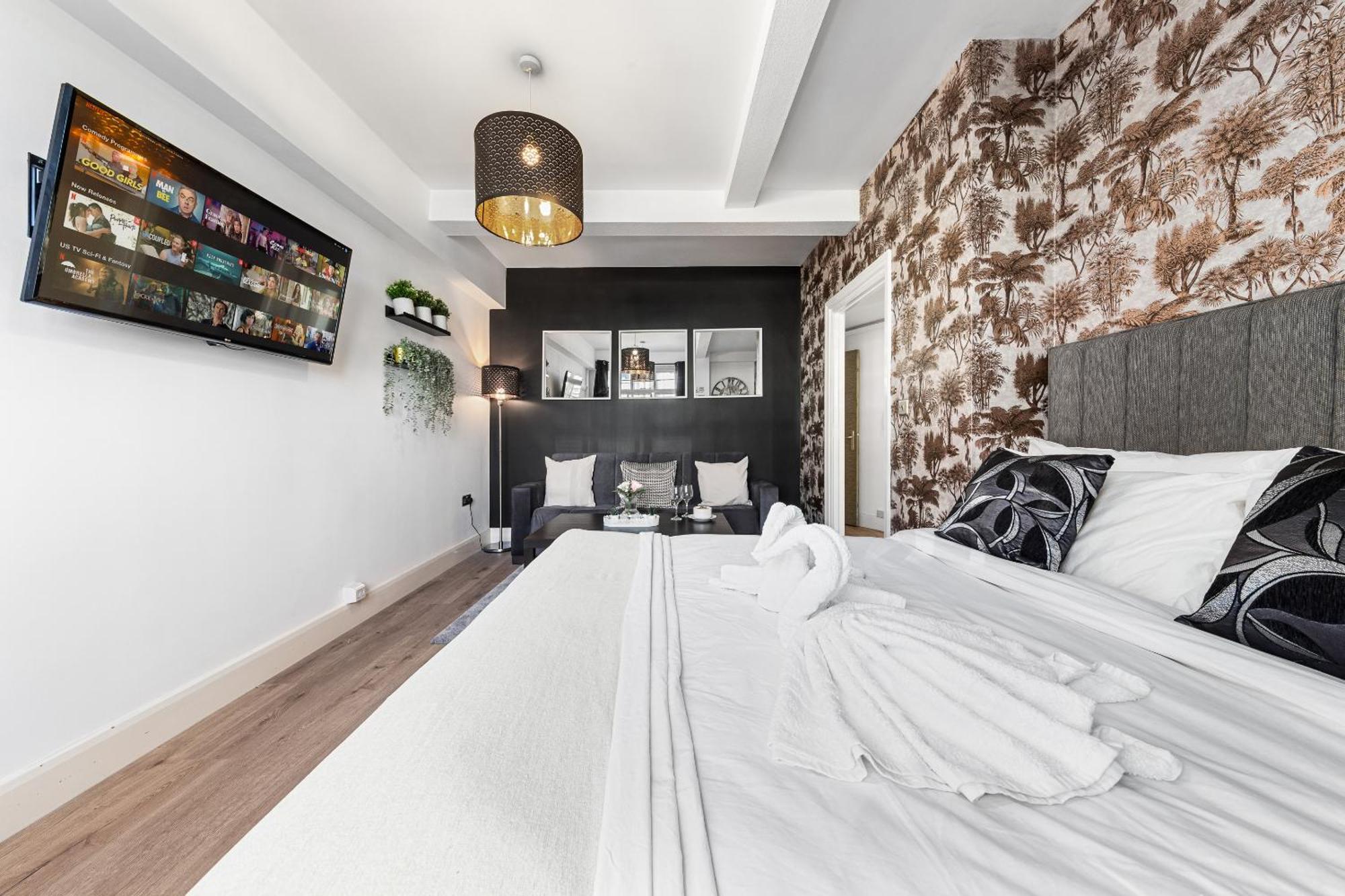 Central London Luxury, Relaxing Apartment! 2 Mins From Paddington Station! ภายนอก รูปภาพ