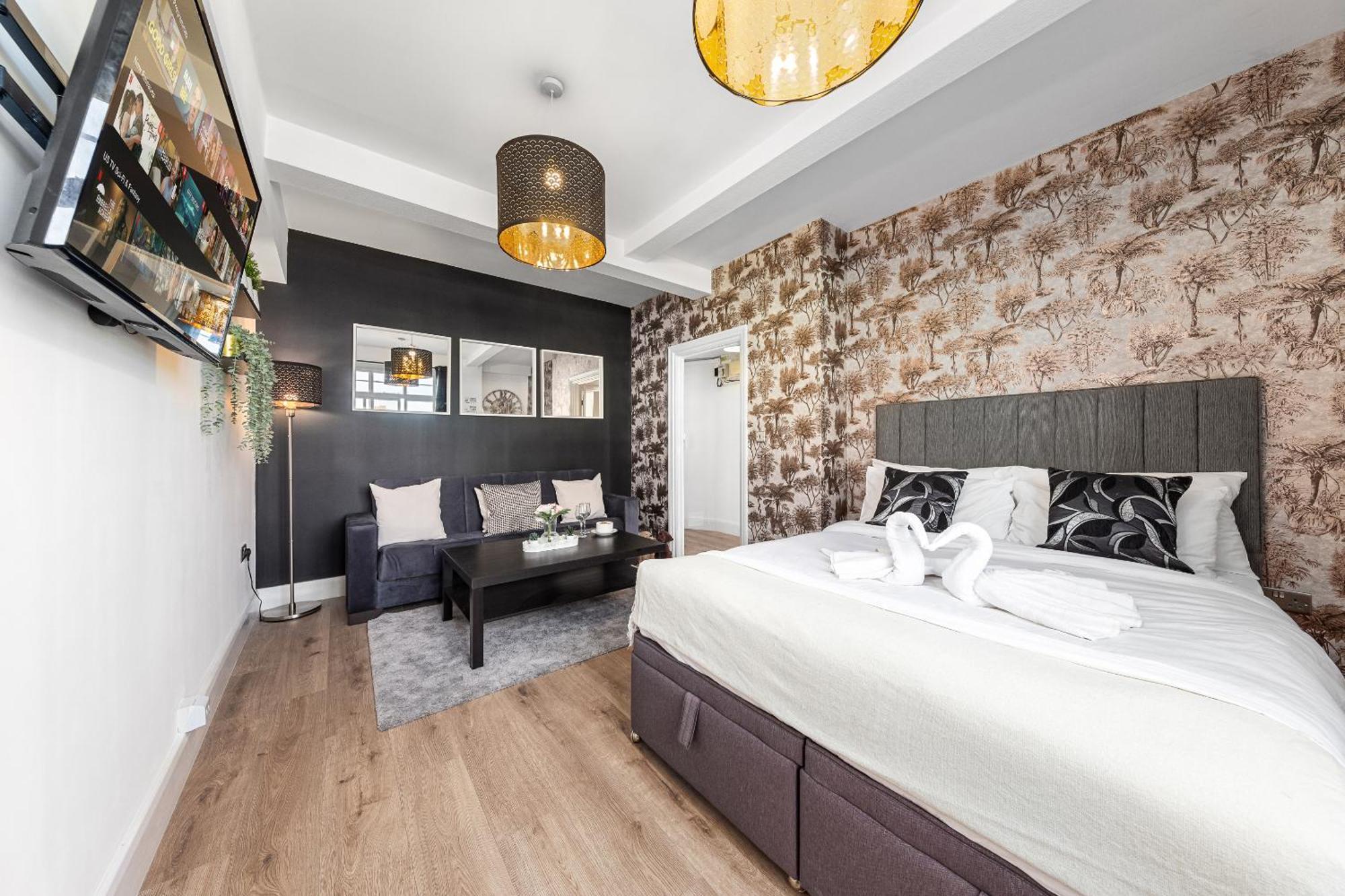 Central London Luxury, Relaxing Apartment! 2 Mins From Paddington Station! ภายนอก รูปภาพ