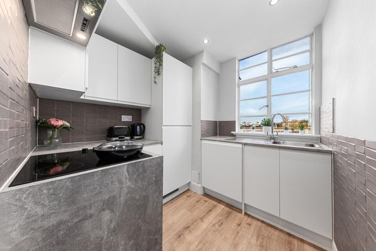 Central London Luxury, Relaxing Apartment! 2 Mins From Paddington Station! ห้อง รูปภาพ