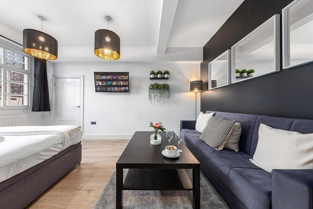 Central London Luxury, Relaxing Apartment! 2 Mins From Paddington Station! ห้อง รูปภาพ