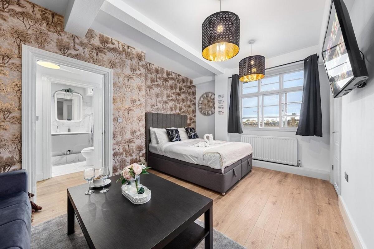 Central London Luxury, Relaxing Apartment! 2 Mins From Paddington Station! ห้อง รูปภาพ